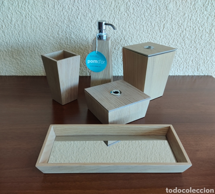 Nuevo: Conjunto de accesorios de ba&ntilde;o Pom dOr - Foto 5