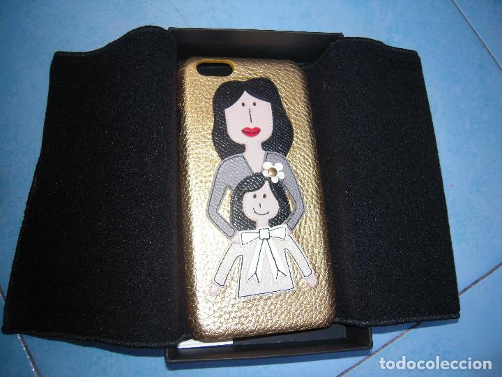 Nuevo: Carcasa iPhone 6 piel dorada decorada Dolce y Gabbana - Foto 2