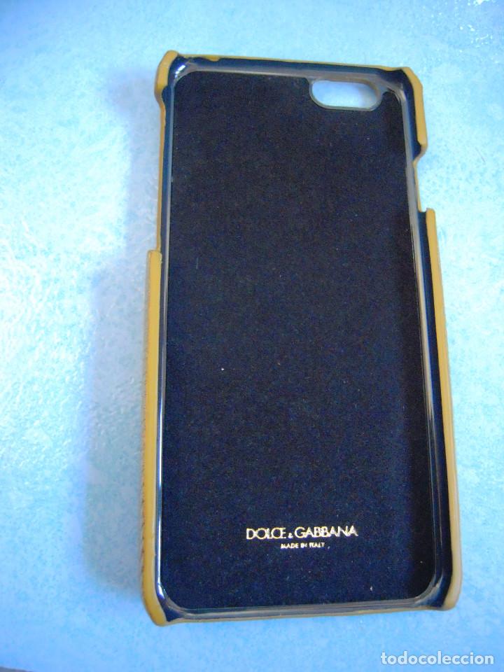 Nuevo: Carcasa iPhone 6 piel dorada decorada Dolce y Gabbana - Foto 5
