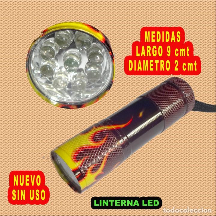 Nuevo: LINTERNA FUEGO ROJA Y AMARILLA - Foto 1