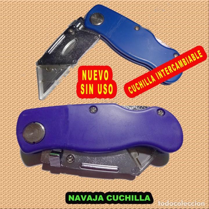 Nuevo: NAVAJA CUCHILLA MULTIUSO CLIP A LA CORREA - Foto 1