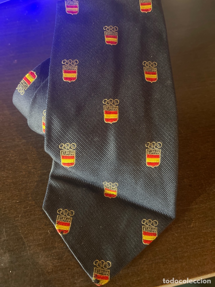 Nuevo: Corbata seda natural bandera de Espa&ntilde;a - Foto 1
