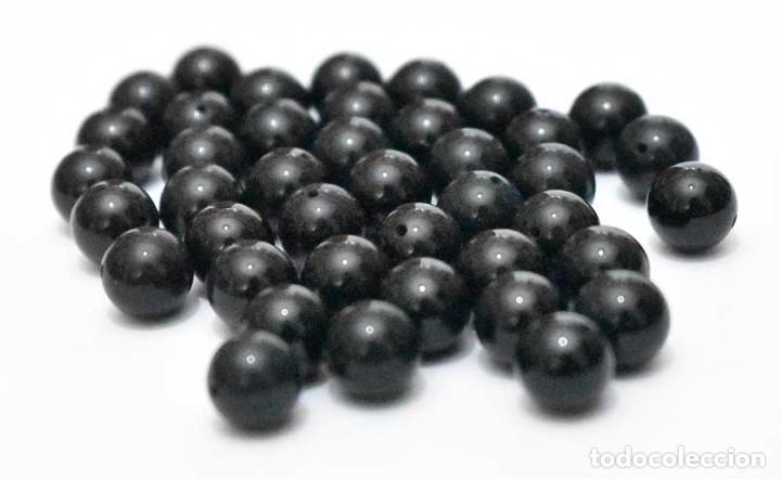Nuevo: Cuentas bolas abalorios redondas lisas de onix 8 mm. 100 piezas (nuevo) - Foto 1
