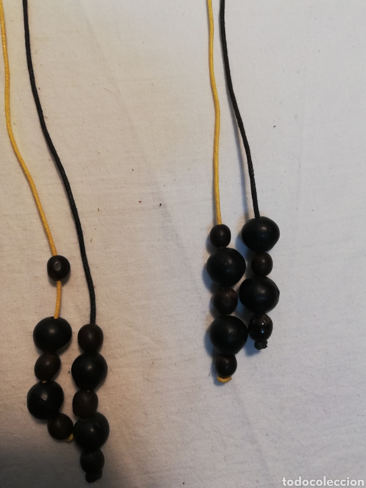 Nuevo: COLLARES Y PENDIENTES DE SEMILLA. MADERA. BISUTER&Iacute;A. I - Foto 5