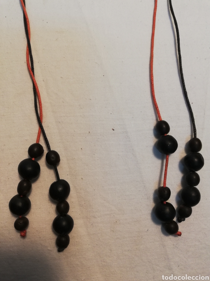 Nuevo: COLLARES Y PENDIENTES DE SEMILLAS. MADERA. BISUTER&Iacute;A. III - Foto 5