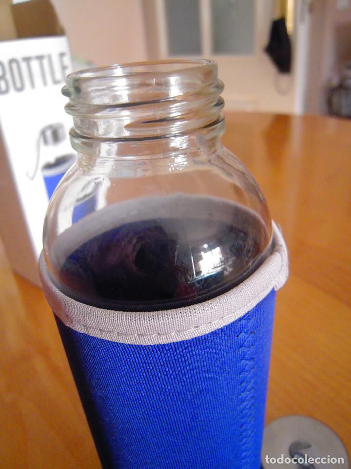 Nuevo: Botella de cristal de 420 ml con funda - Foto 5