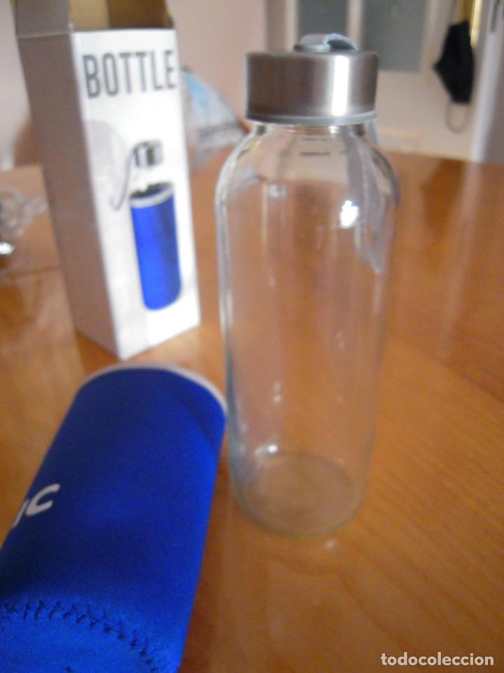 Nuevo: Botella de cristal de 420 ml con funda - Foto 7