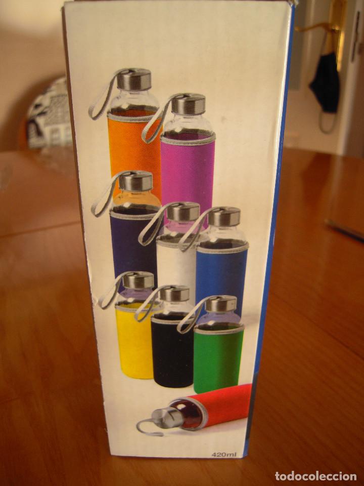 Nuevo: Botella de cristal de 420 ml con funda - Foto 10