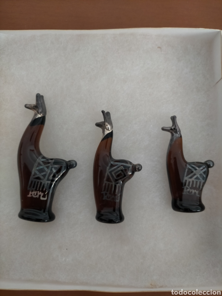 Nuevo: 3 figuras de cristal de PER&Uacute; con forma de llama - Foto 4