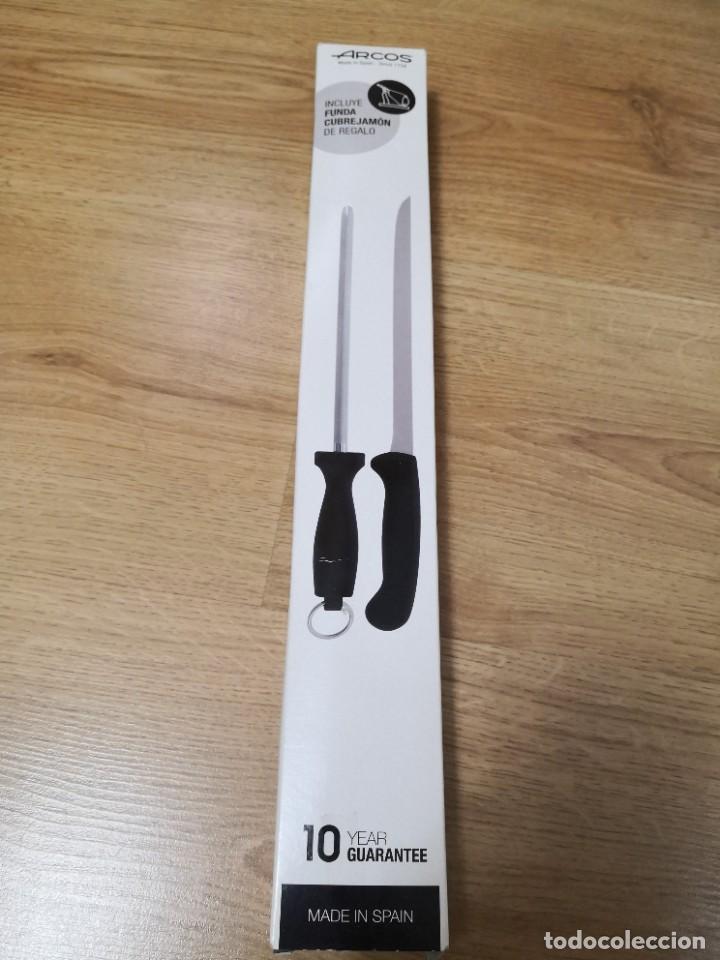 Nuevo: JUEGO CUCHILLO JAMONERO SIN ESTRENAR - Foto 1