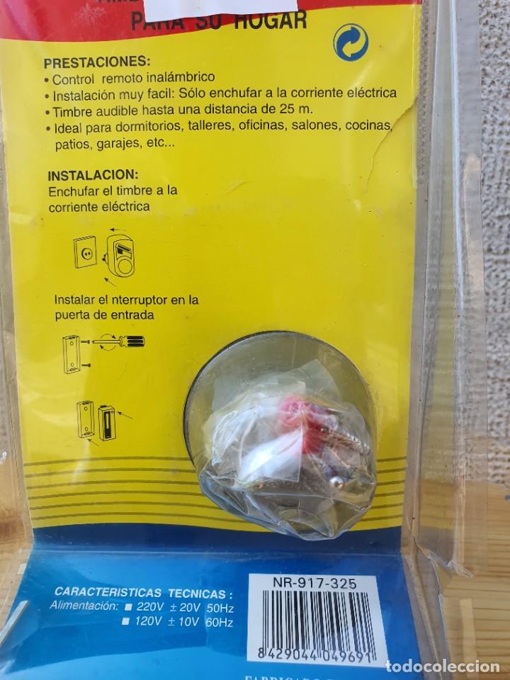 Nuevo: TIMBRE INALAMBRICO NORU PARA SU HOGAR - Foto 2
