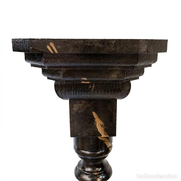 Nuevo: Pies columnas maceteros con imitaci&oacute;n a m&aacute;rmol negro - Foto 2