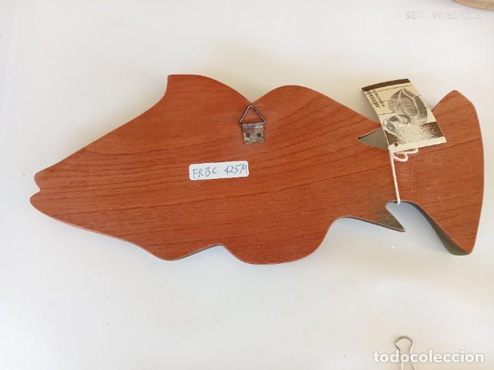 Nuevo: PEZ RONCADOR TALLADO EN MADERA Y PINTADO - Foto 2