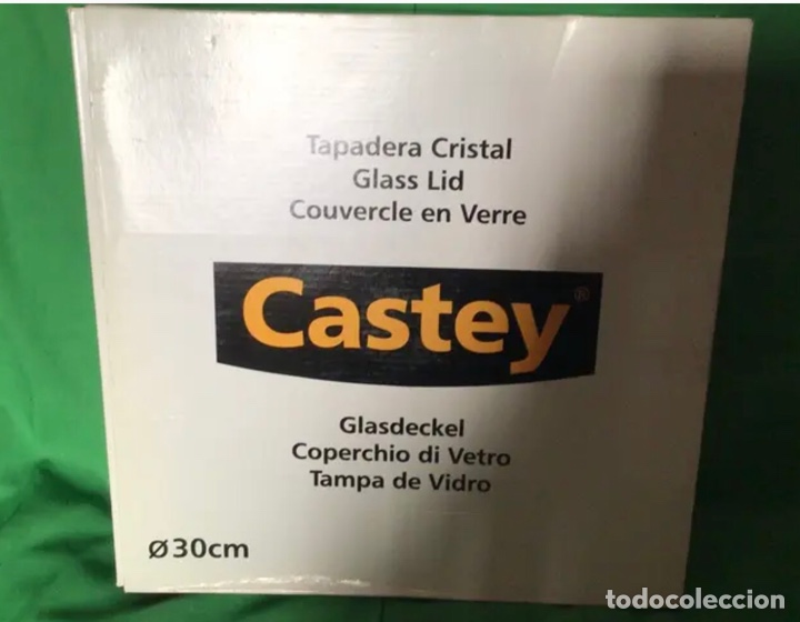 Nuevo: TAPA CRISTAL 30 cm. CASTEY - Foto 2