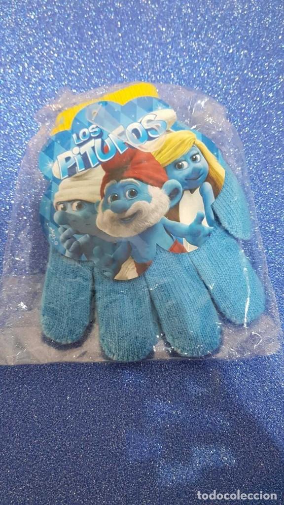 Nuevo: GUANTES PARA NI&Ntilde;O - LOS PITUFOS - Foto 1
