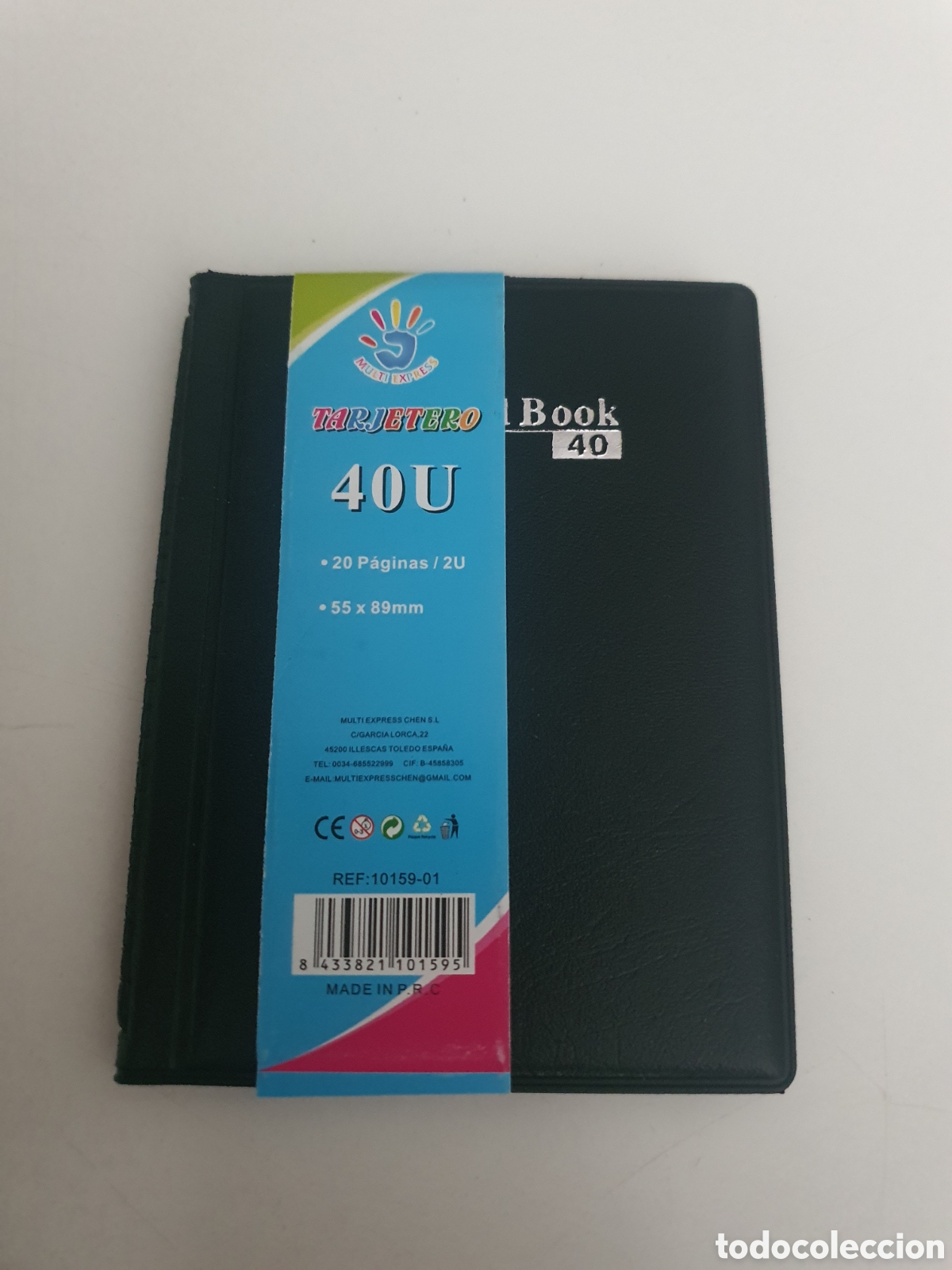 New: tarjetero para 40 tarjeta nuevo.