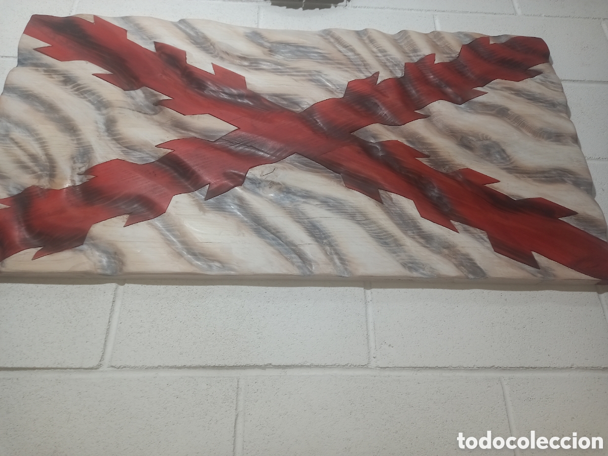 Nuevo: Bandera imperial espa&ntilde;ola de madera - Foto 5