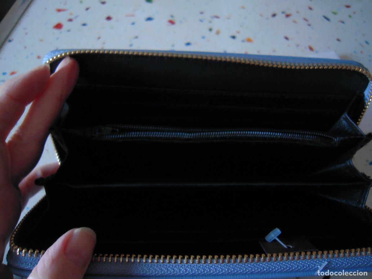 Nuevo: Cartera azul tachas multicolores - Foto 8