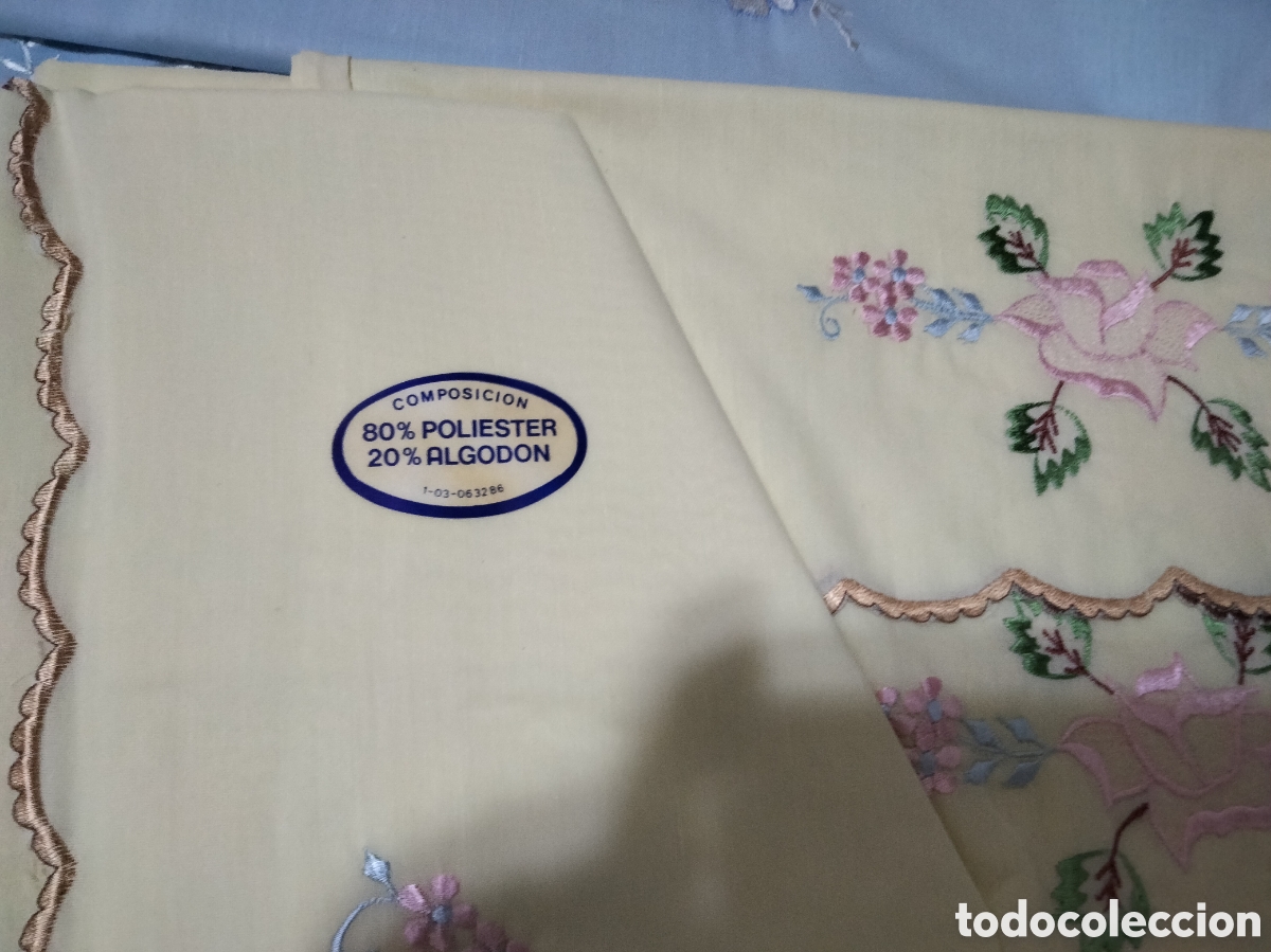 Nuevo: Antiguas s&aacute;banas bordadas - Foto 2