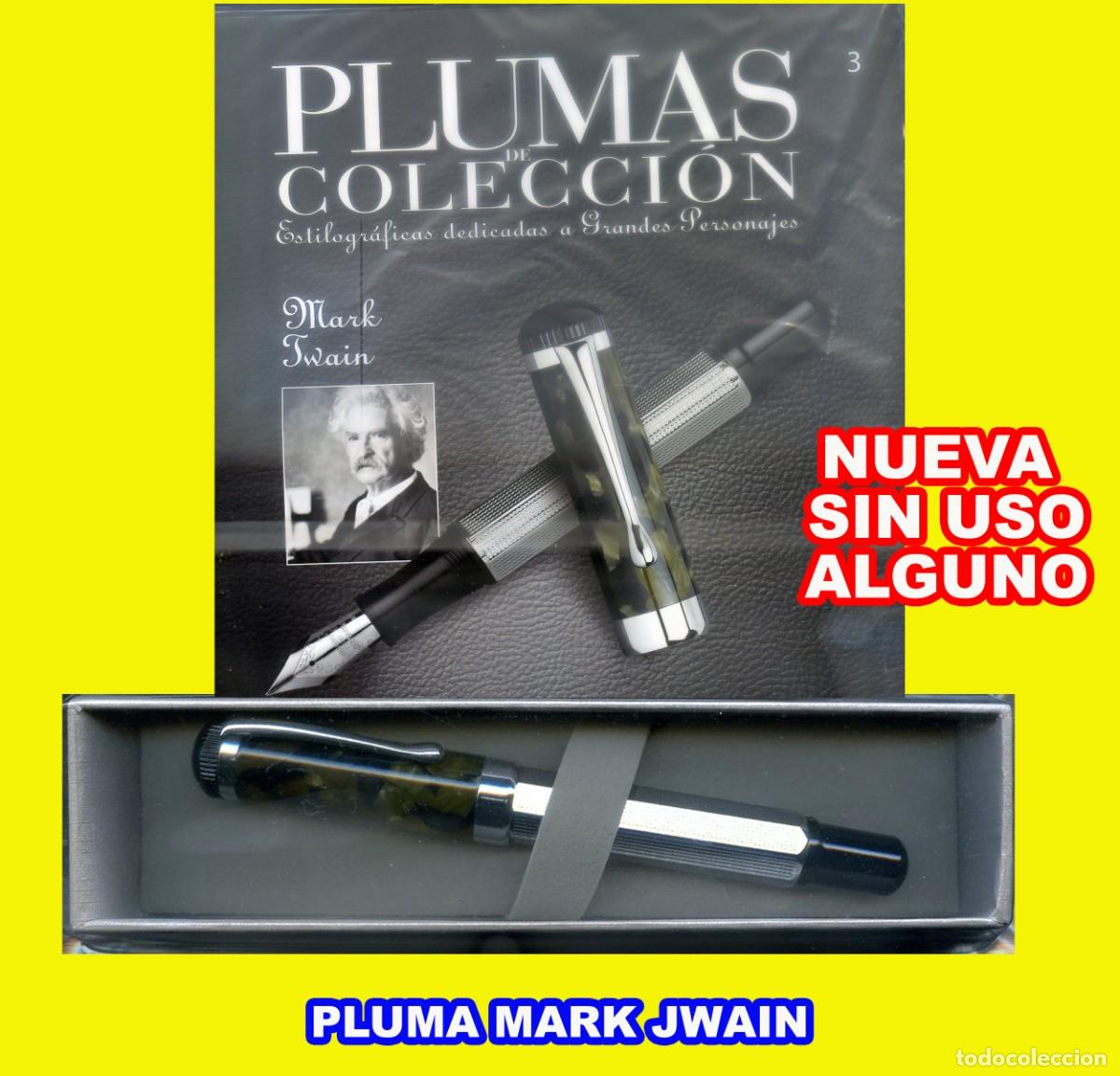 Nuevo: PLUMA EN HONOR A MARK JWAIN - NUEVA SIN USO - Foto 1