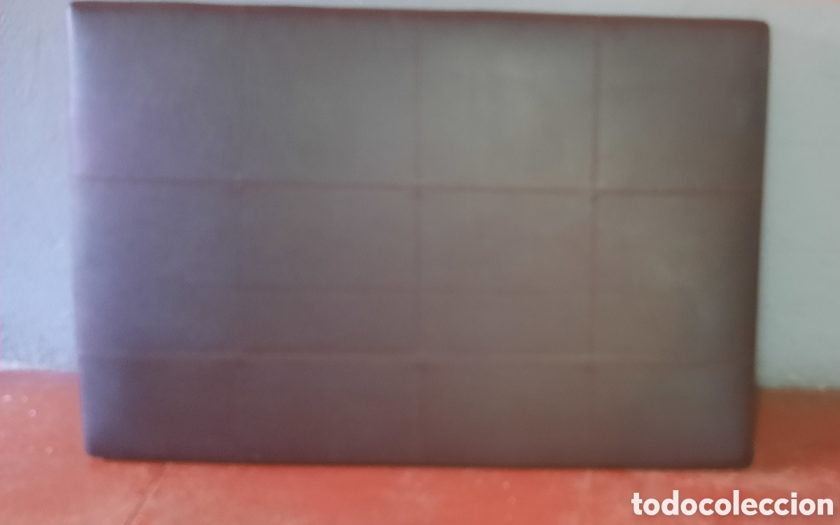 Nuevo: Cabecero tapizado marr&oacute;n 1,20m x80cm - Foto 2