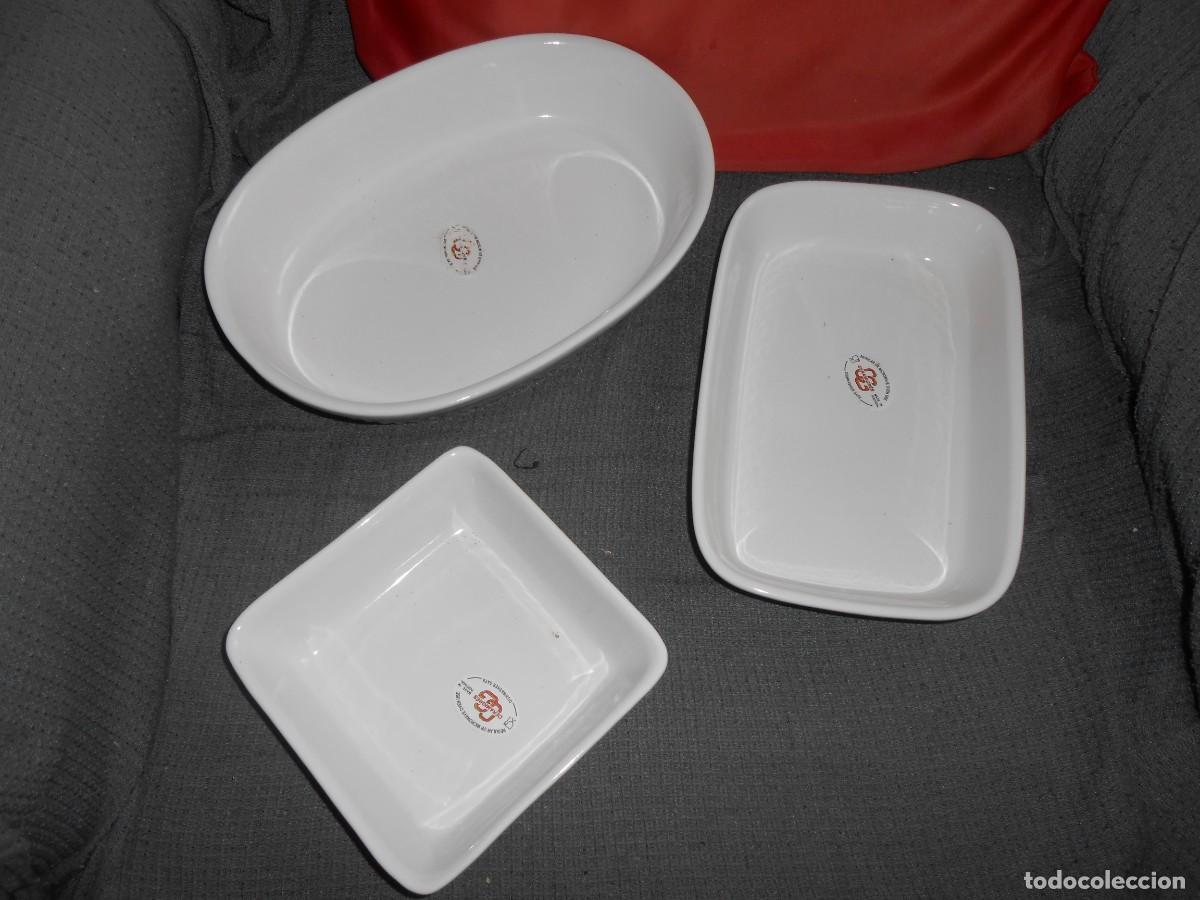 Nuevo: Tres FUENTES de CERAMICGRES -Made in Portugal-Horno y Microondas- - Foto 1