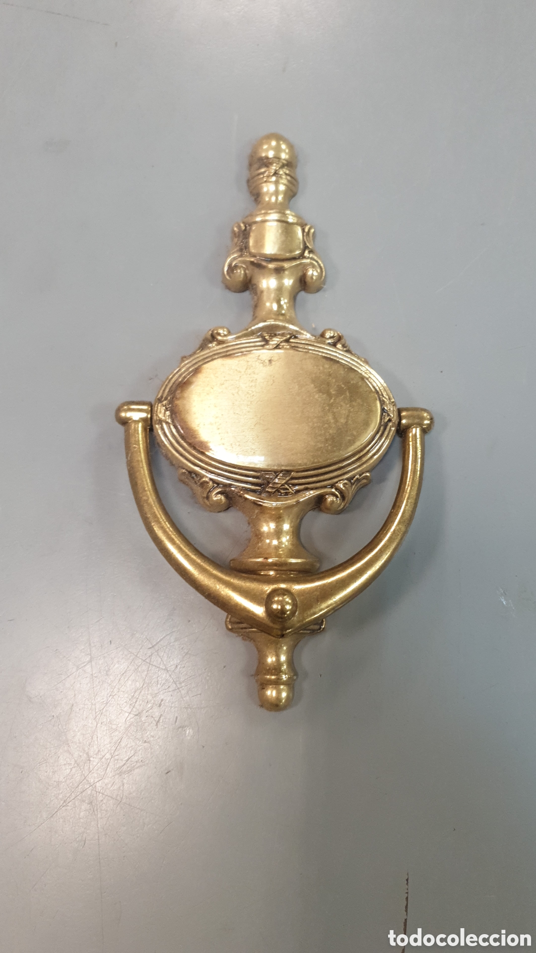 Nuevo: Aldaba de bronce 21 cm largo - Foto 1