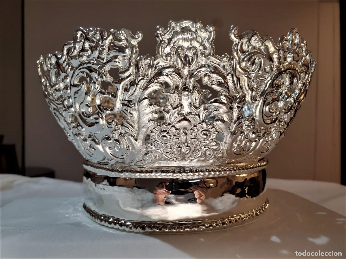 Nuevo: Corona en plata para Virgen Inmaculada. - Foto 2