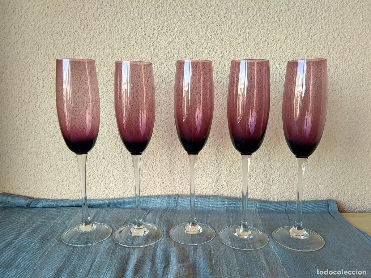 Nuevo: JUEGO DE 6 COPAS DE CHAMPAGNE. - Foto 1
