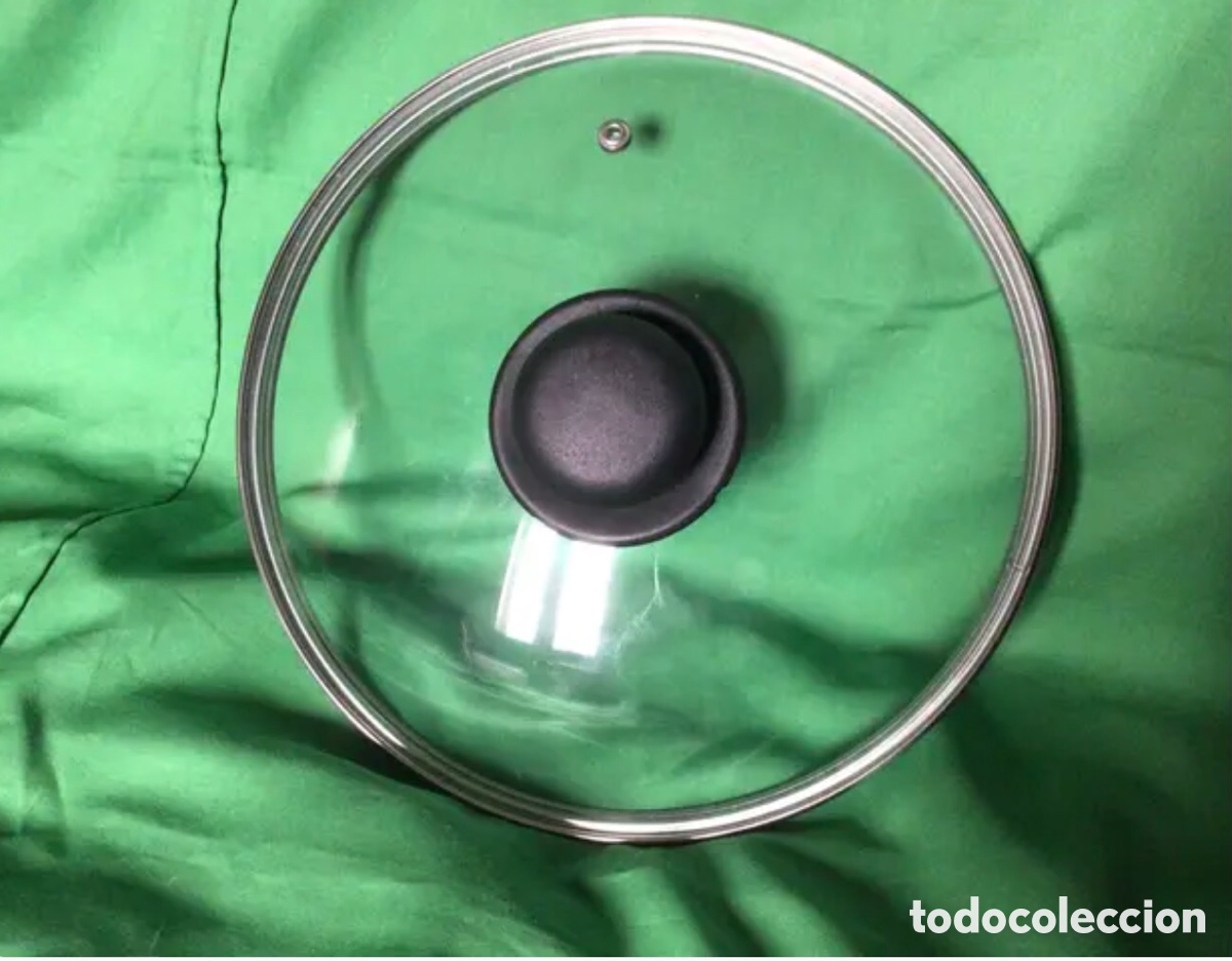 Nuevo: TAPA CRISTAL 24 cm. Con V&aacute;lbula - Foto 1