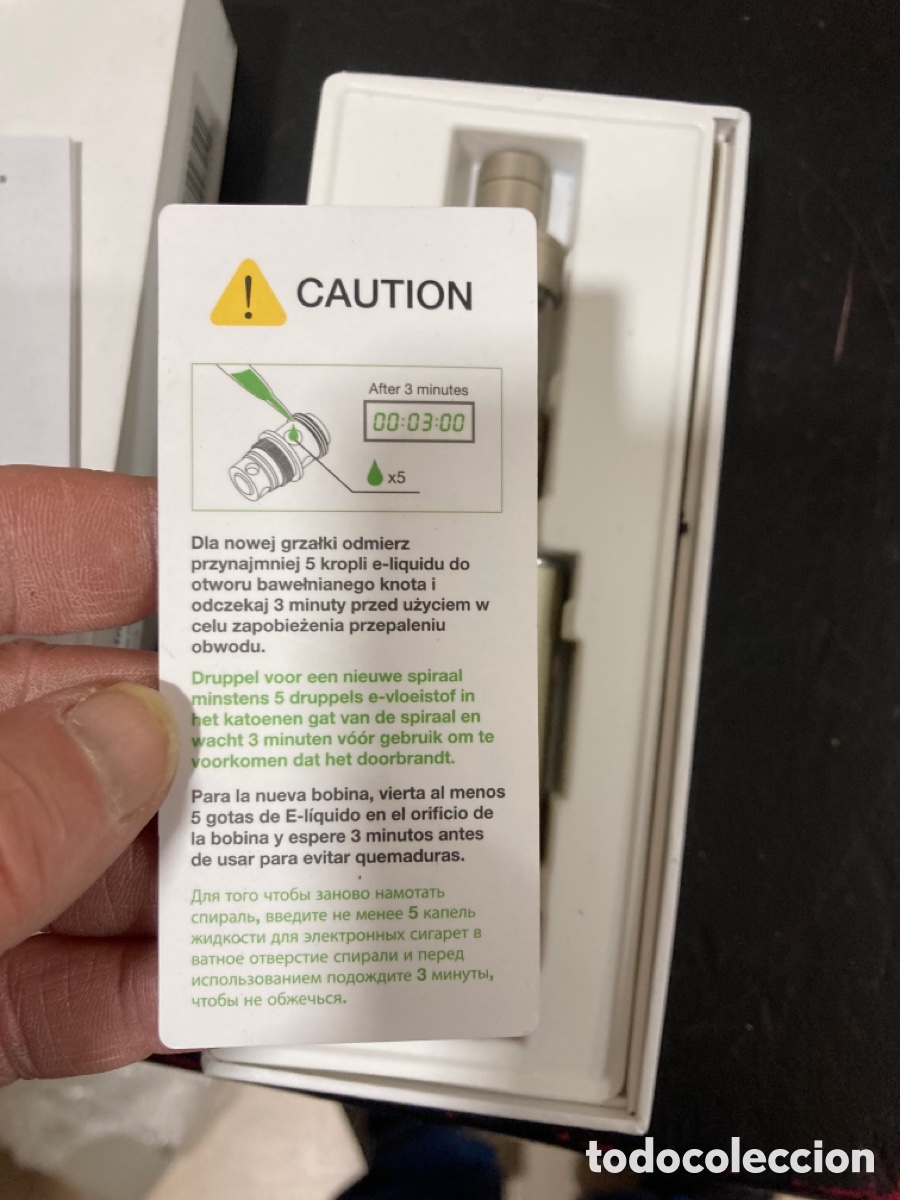 Nuevo: Cigarrillo electr&oacute;nico vaptio, nuevo, sin uso - Foto 3