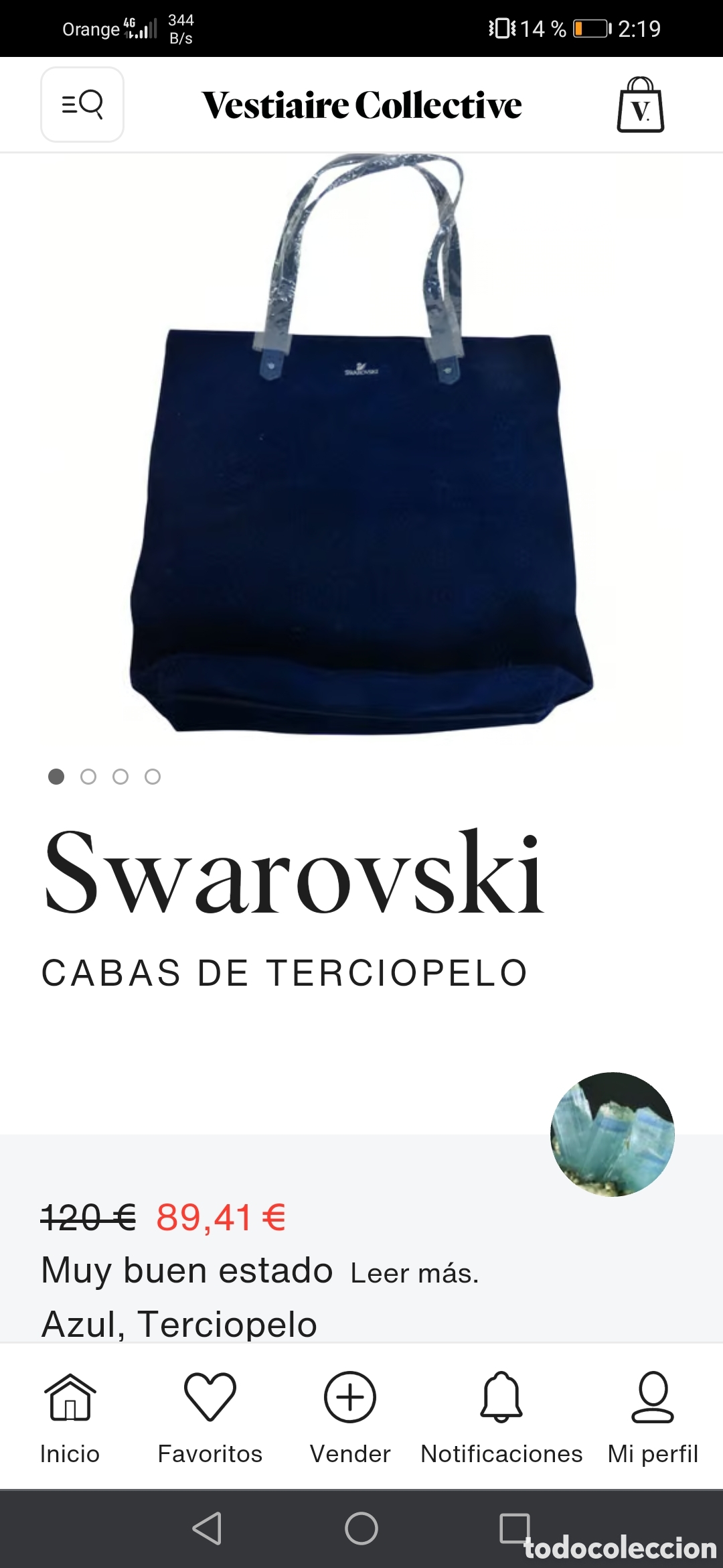 Nuevo: Bolso swarovski - Foto 3