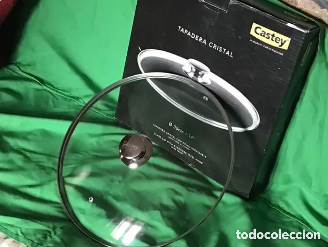 Nuevo: TAPA CRISTAL 36 cm. CASTEY - Foto 1