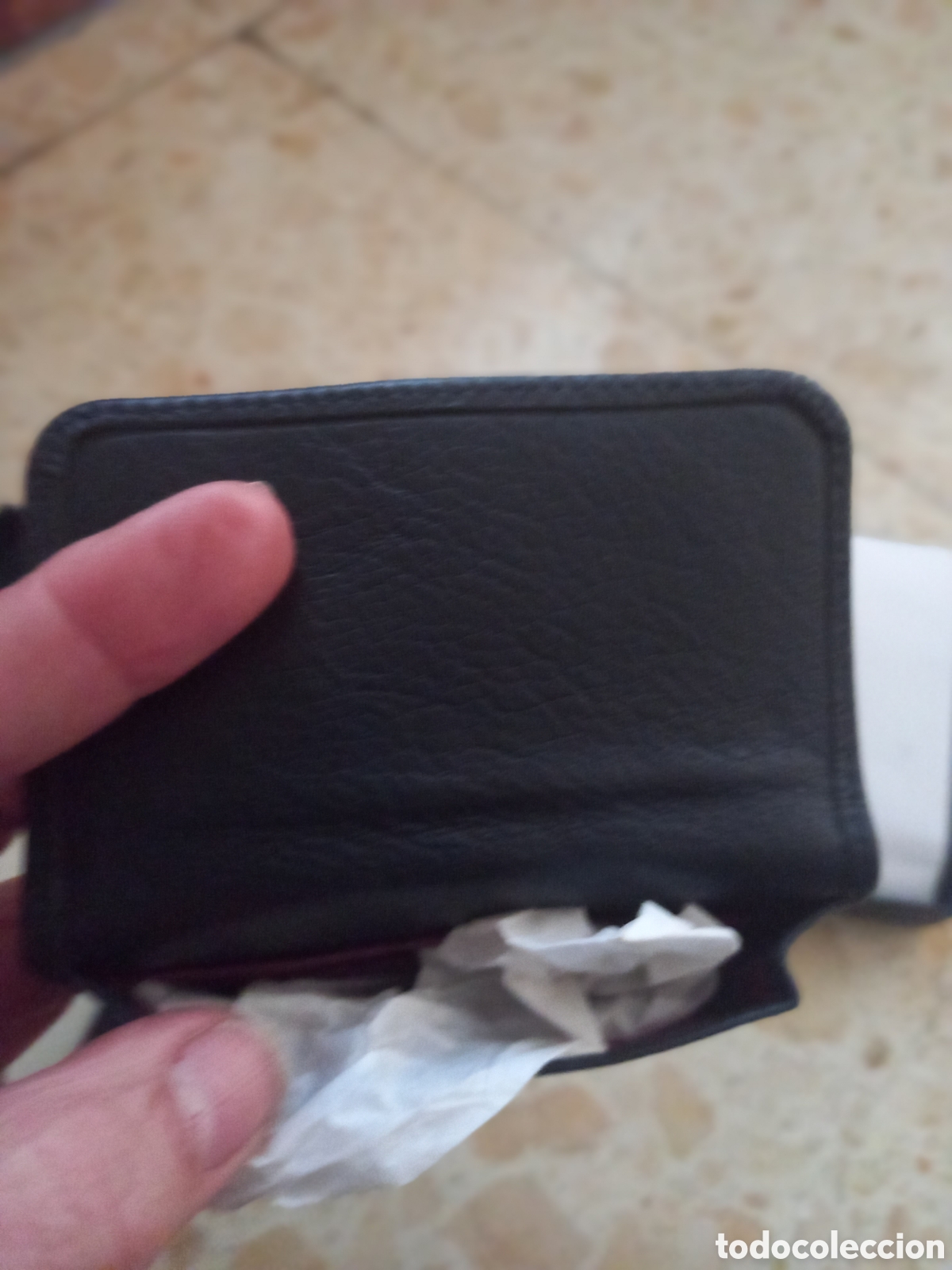 Nuevo: Billetero piel con certificado - Foto 5