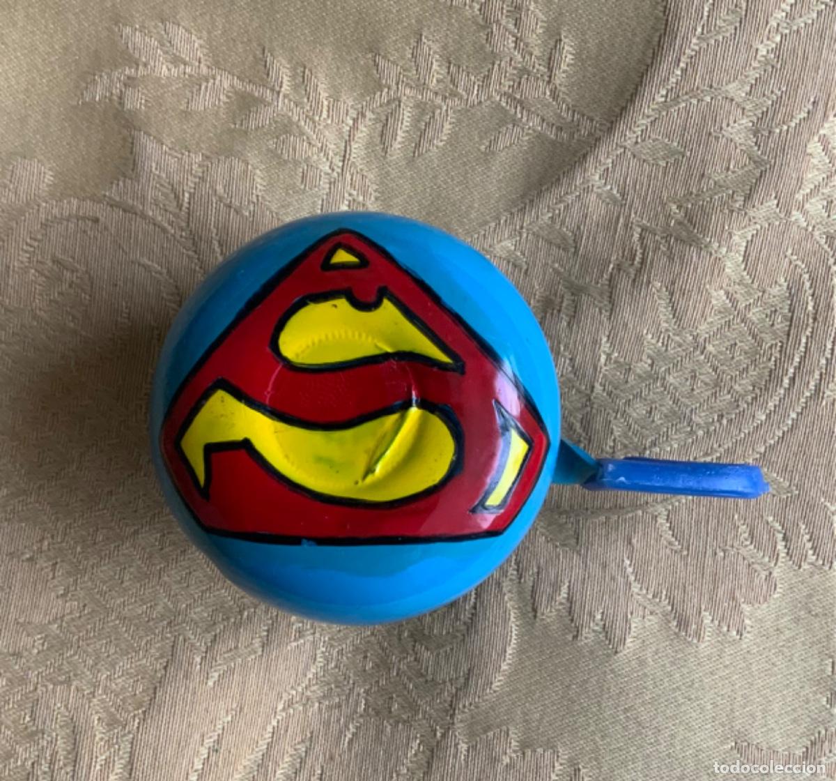 Nuevo: TIMBRE PARA BICICLETA, SUPERMAN, MARCA MARILUZ - Foto 5