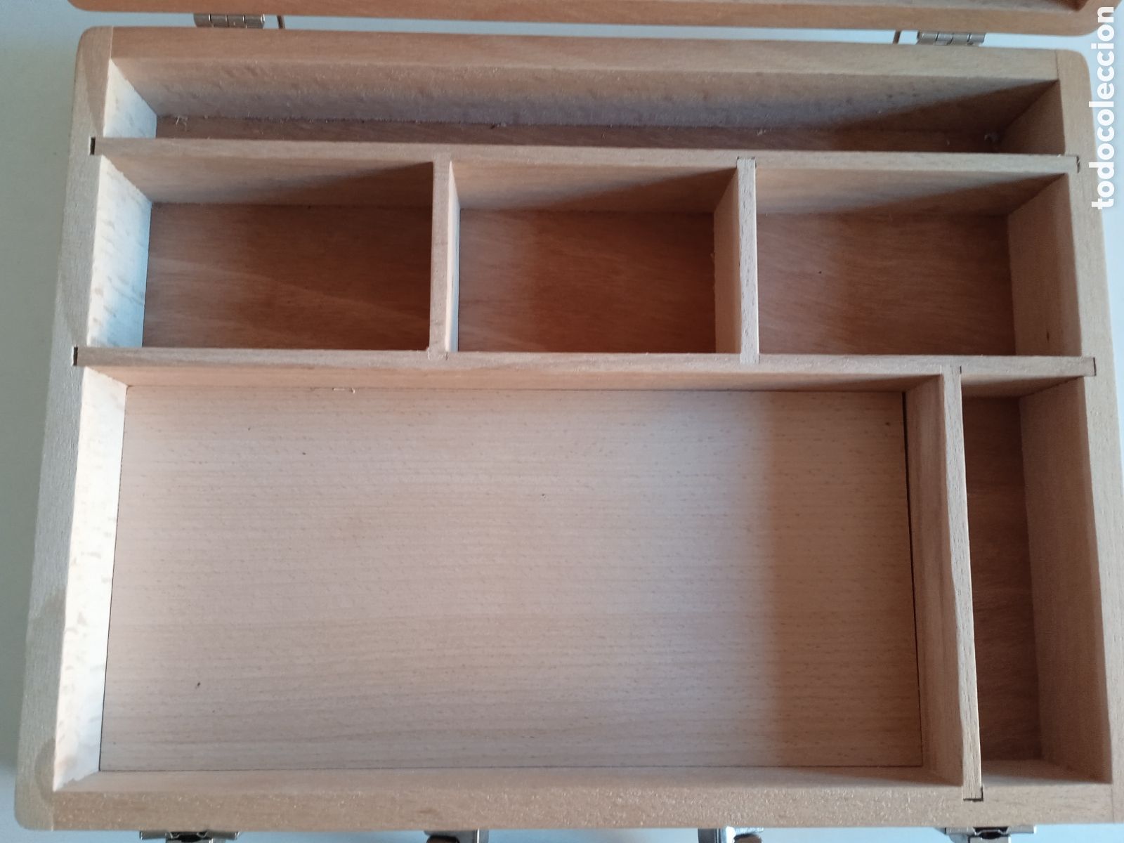 Nuevo: Caja de madera para pintar. - Foto 6