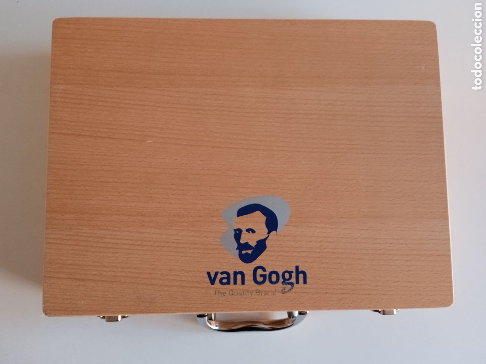 Nuovo: Caja de madera para pintar.