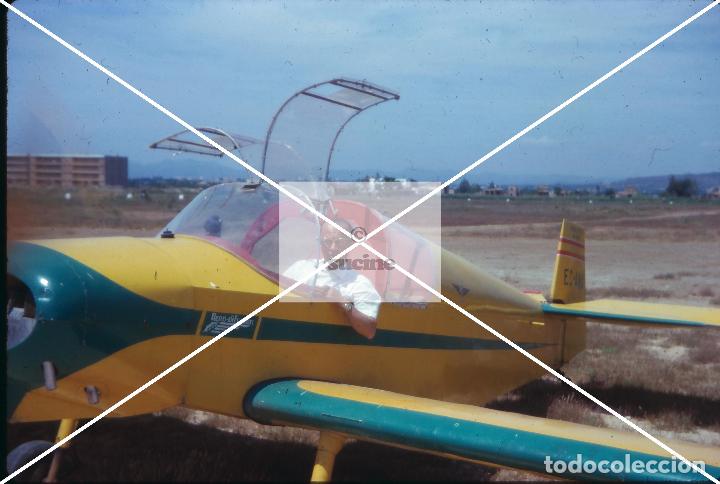 Nuovo: CASTELLON EN EL RECUERDO AVIONETA EN EL AEROCLUB EN EL GRAO EN 1963