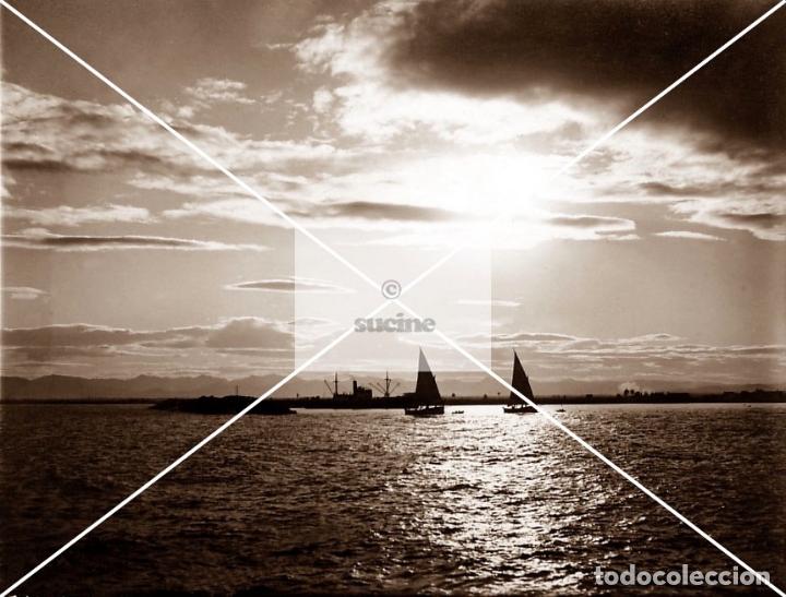 Neu: CASTELLON EN EL RECUERDO ATARDECER EN EL PUERTO 1910