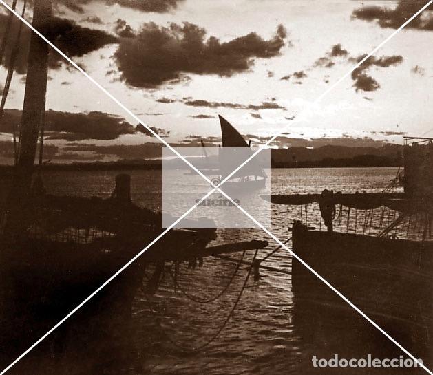 Nuovo: CASTELLON EN EL RECUERDO ATARDECER EN EL PUERTO 1910