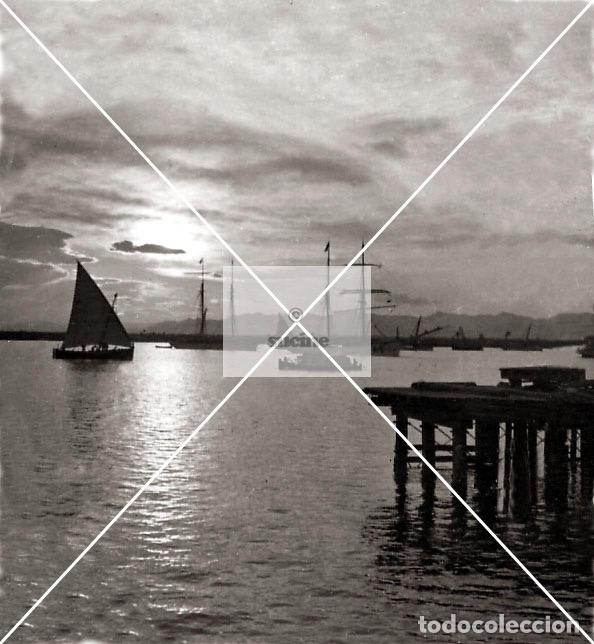 Nuovo: CASTELLON EN EL RECUERDO ATARDECER EN EL PUERTO 1910