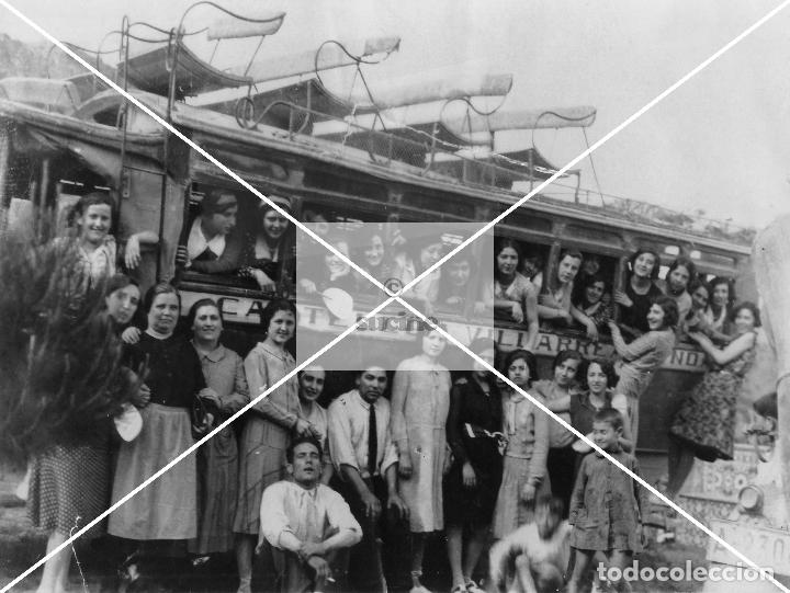 Nuovo: GENTE DE CASTELLON EN EL RECUERDO ANTIGUO AUTOBUS LINEA CASTELLON -VILLARREAL-ONDA