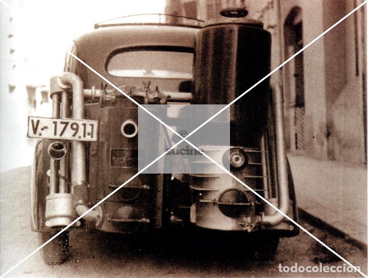 Nuevo: CASTELLON EN EL RECUERDO AUTOMOVIL EN LA EPOCA DEL GASOGENO A&Ntilde;OS 50