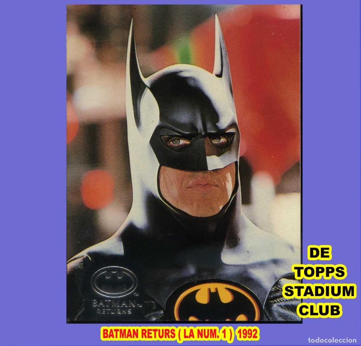 batman returs carta numero 1 de topps stadium c - Buy New articles on  todocoleccion