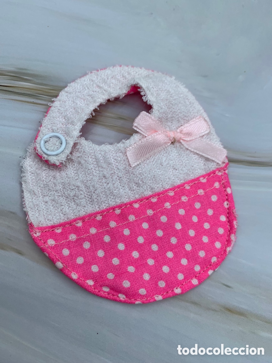 Nuovo: Mini baberos para reborn de asta 30 cm