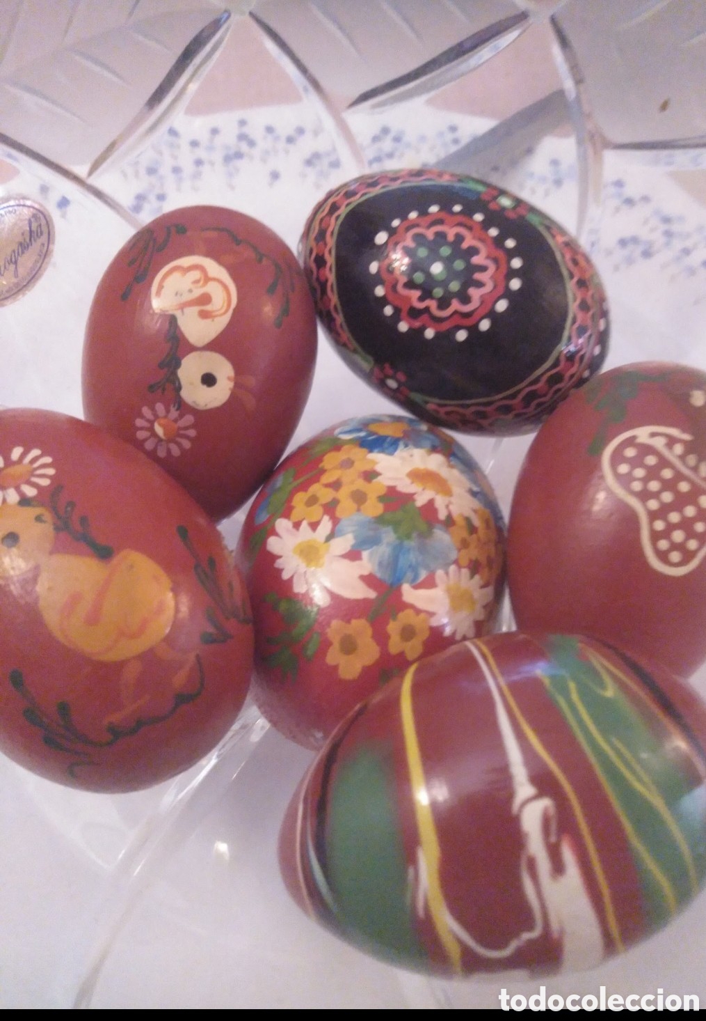 Nuevo: Huevo de Pascua de madera - Foto 3