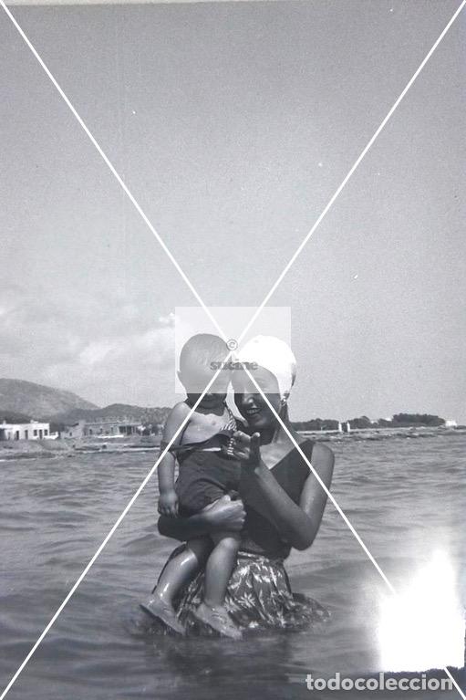Nuovo: CASTELLON Y PROVINCIA EN EL RECUERDO FOTO FAMILIAR EN LA PLAYA DE ALCOCEBRE ALCALA DE CHIVERT