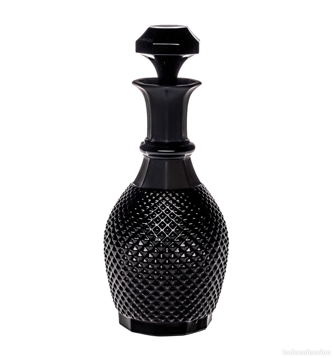 Nuevo: Botella de Vino en Vidrio Negro - Foto 2