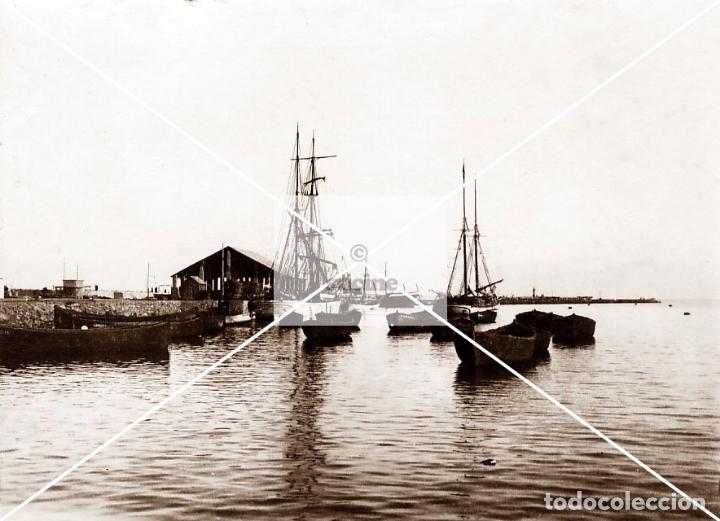 Neu: CASTELLON EN EL RECUERDO LA DARSENA DEL PUERTO EN 1915