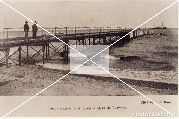 Neu: PROVINCIA DE CASTELLON EN EL RECUERDO CABALLETE DE CARGA EN LA PLAYA DE BURRIANA
